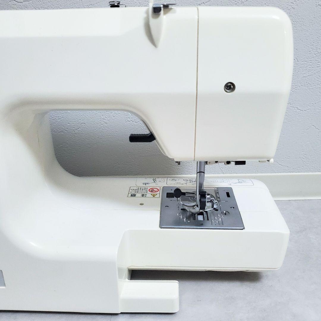【未使用】ジャノメ フットコン付 ロックカッター内蔵ミシン N-736EX