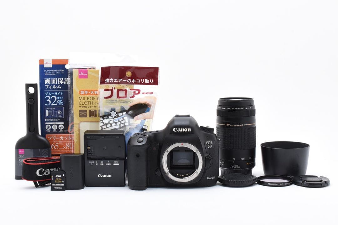 デジタル一眼レフカメラCanon EOS 5D MarkIII望遠レンズセット