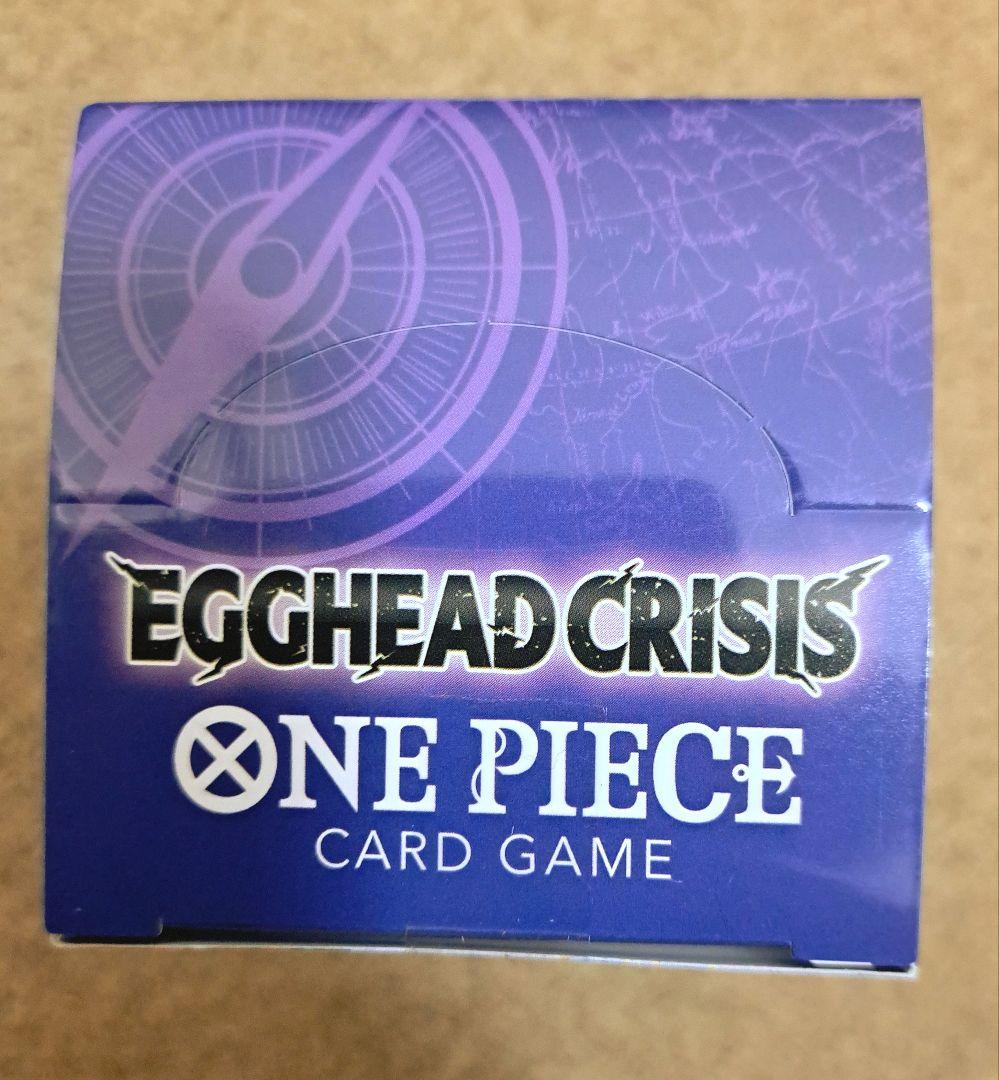 ワンピースカード　EGGHEAD CRISIS　未開封box　テープ付き