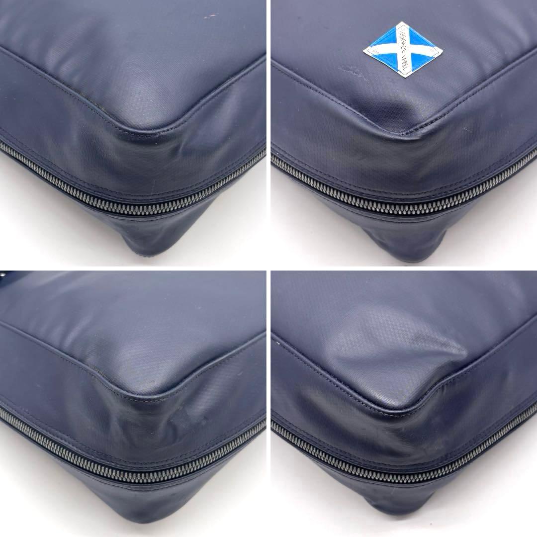 ✨良品✨ラゲッジレーベル　トートバッグ　ニューライナー　青バッテン　A4可