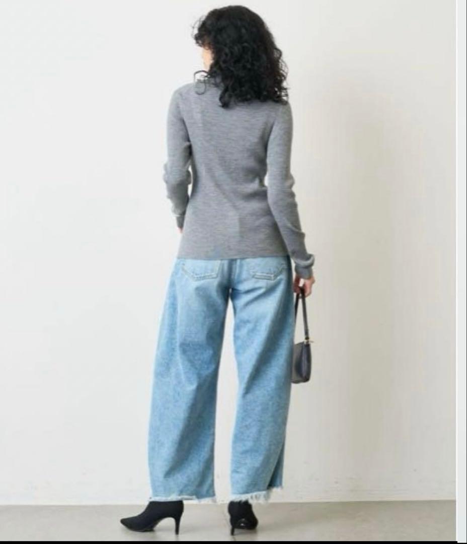 極美品　Whim Gazette(ウィム ガゼット)ZIPニット　人気