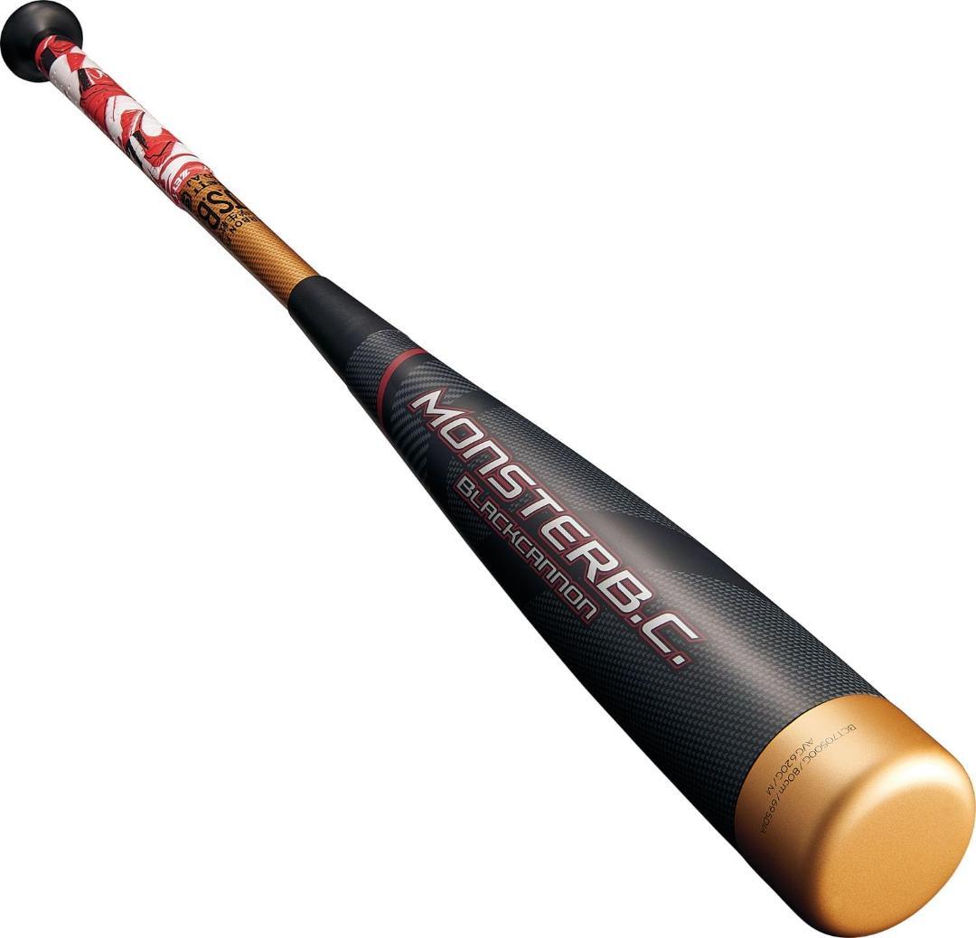 ゼット少年軟式 バット モンスターブラックキャノン BCT70500G-8200