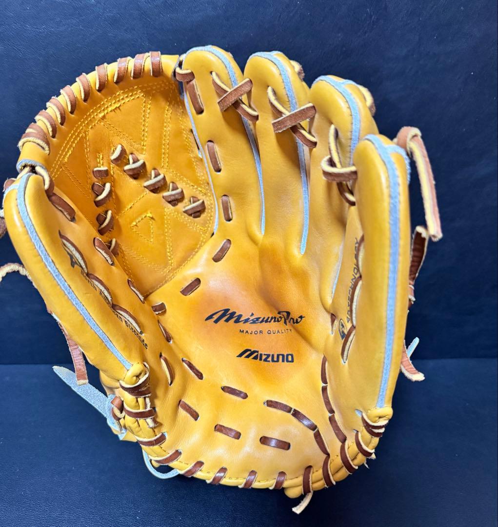 デ*ン様 ミズノプロ 軟式グローブ 一般　グラブ 投手用 美品 大人用　MIZU