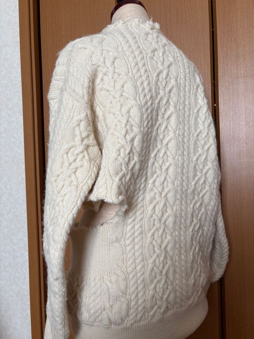 TOGA ウールケーブルニット