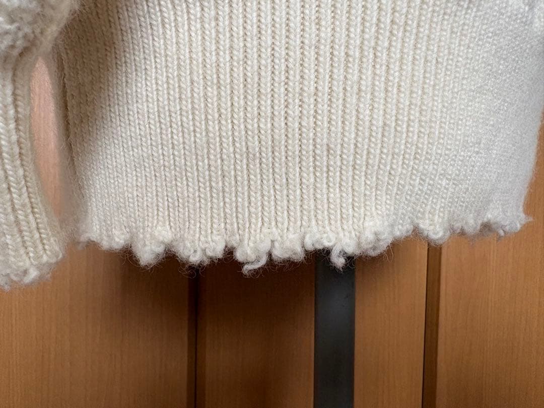 TOGA ウールケーブルニット