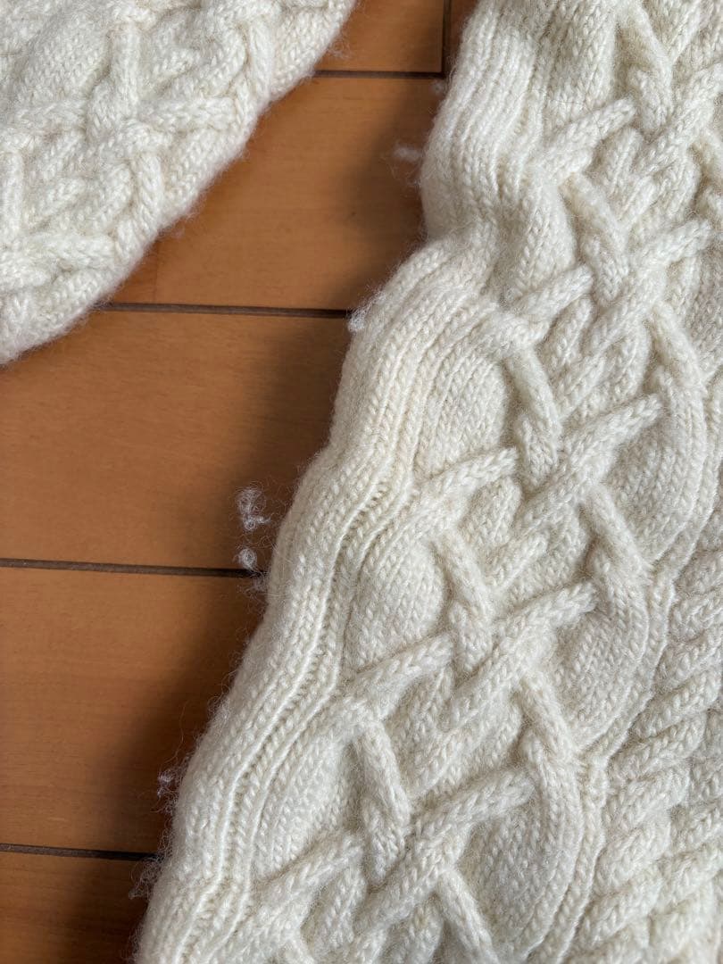 TOGA ウールケーブルニット