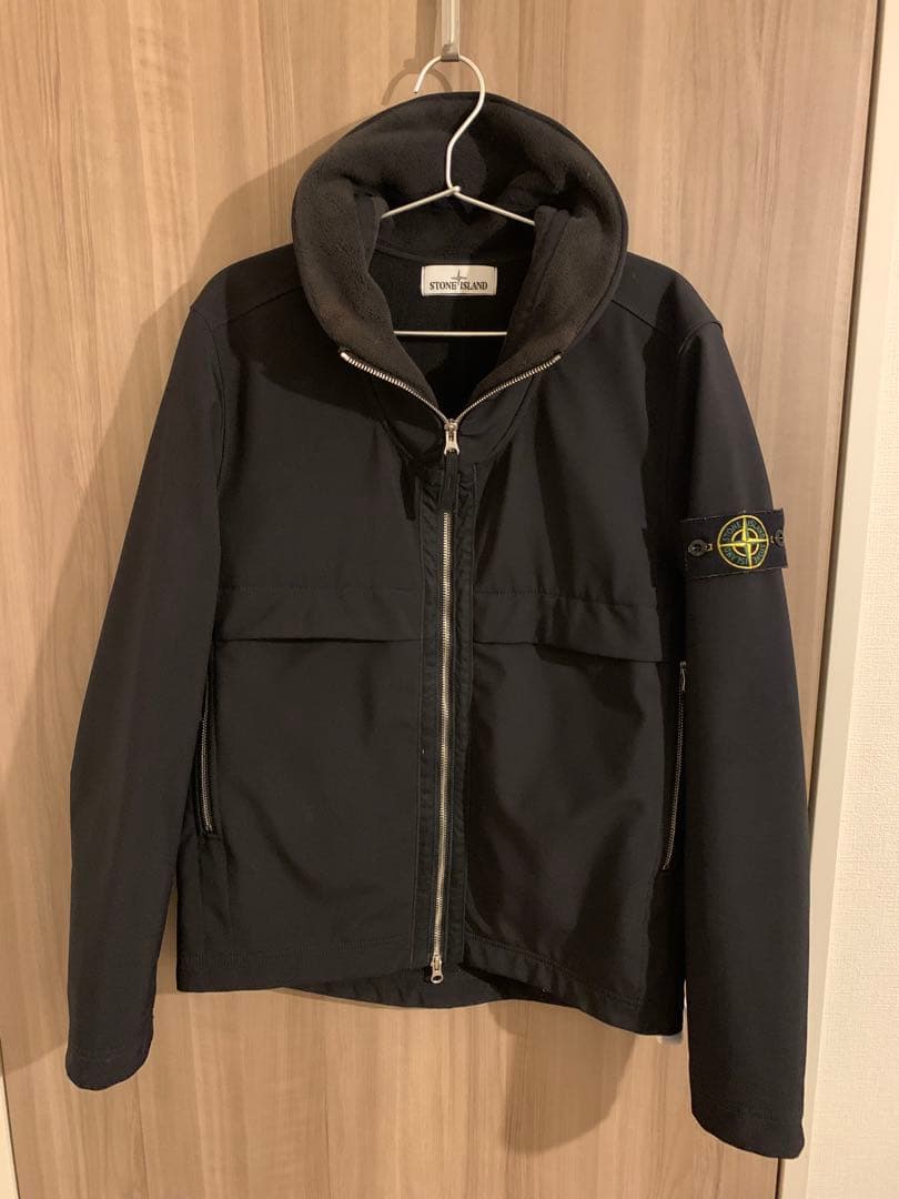 STONE  SOFT SHELL-R ジャケットMサイズ ブラック