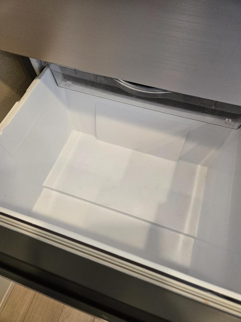 日立 冷蔵庫 幅60cm 375Lシャンパン R-V38RVL N 3ドア左開き