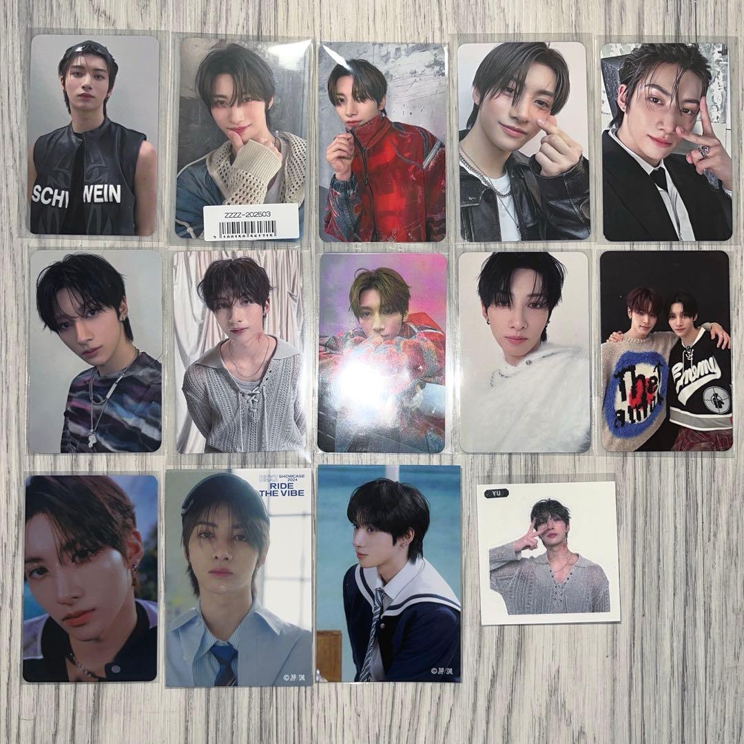 NEXZ ユウ トレカ11枚＋ステッカー3枚 セット