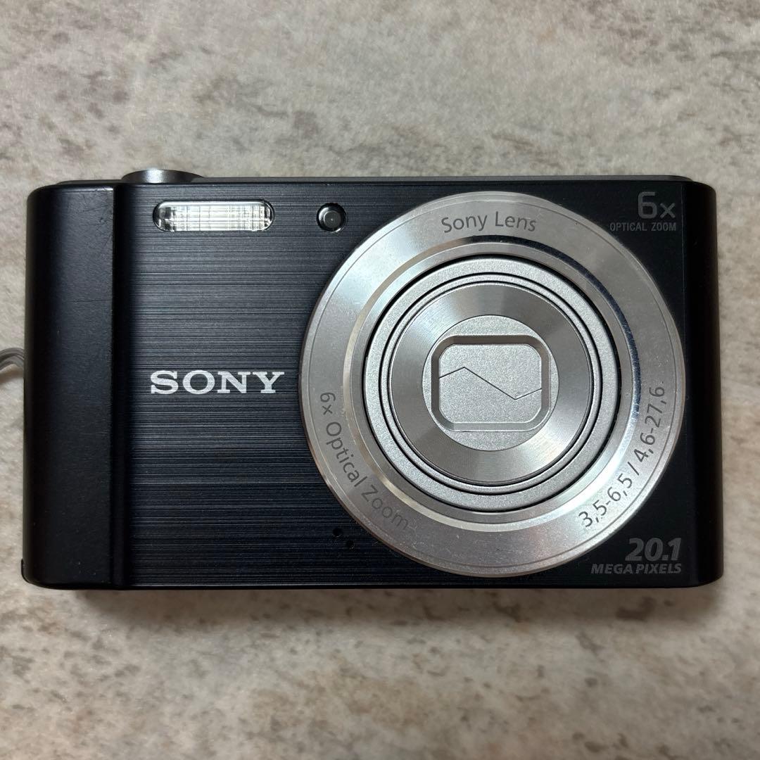 SONY デジタルカメラ Cyber-shot ブラック DSC-W810