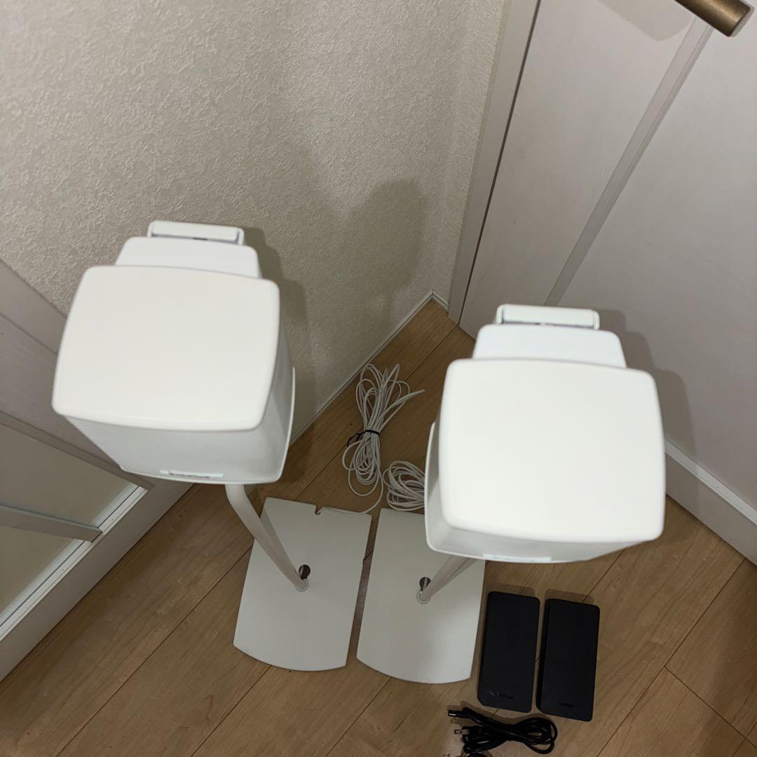 希少ホワイト　スタンド付き　BOSE サラウンドSPEAKERS サウンドバー