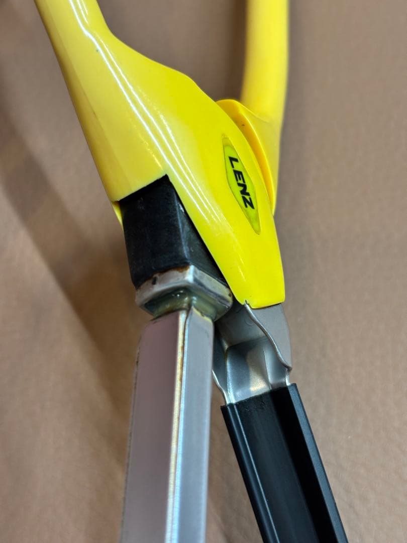 超美品　LENZ 【D-10】レンツデジタルアイロン 5角 10㎜　理容アイロン