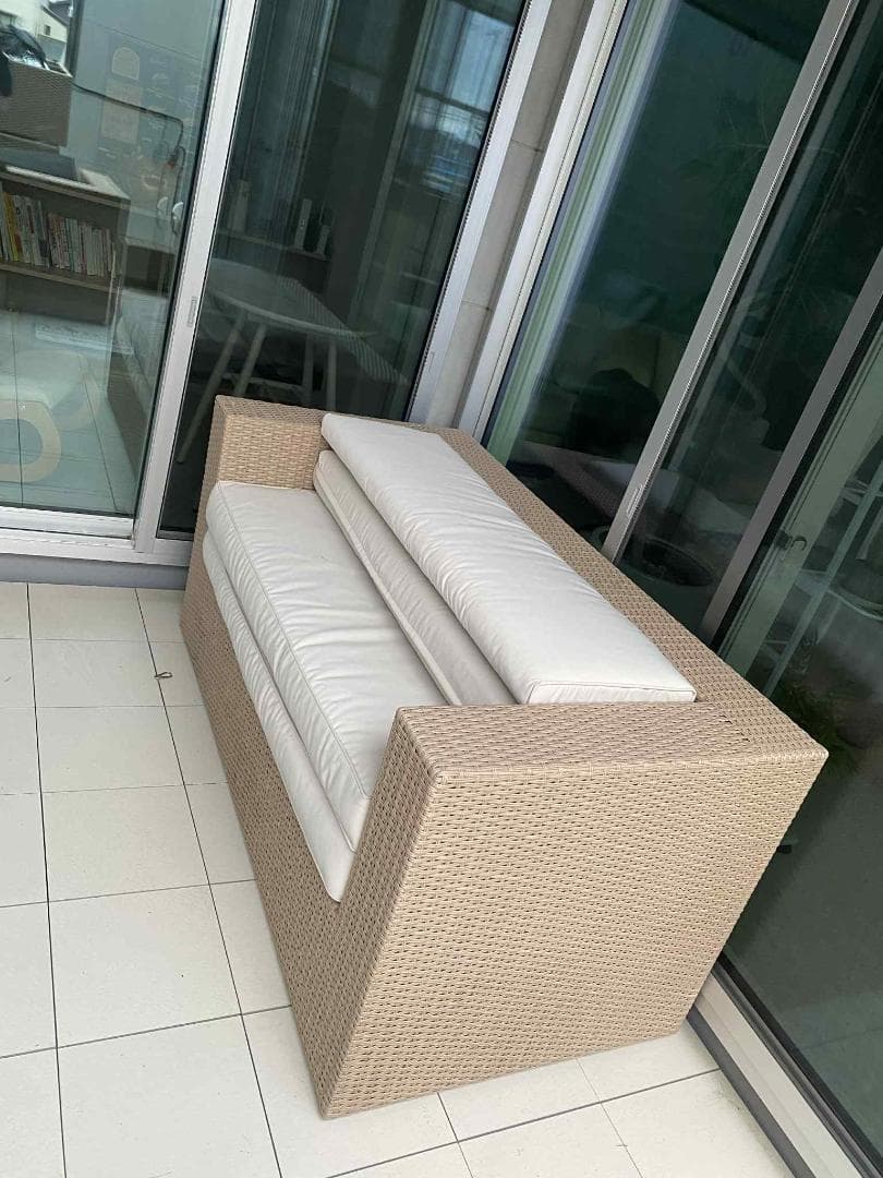 Colors ガーデンファニチャー(二人掛けソファB)