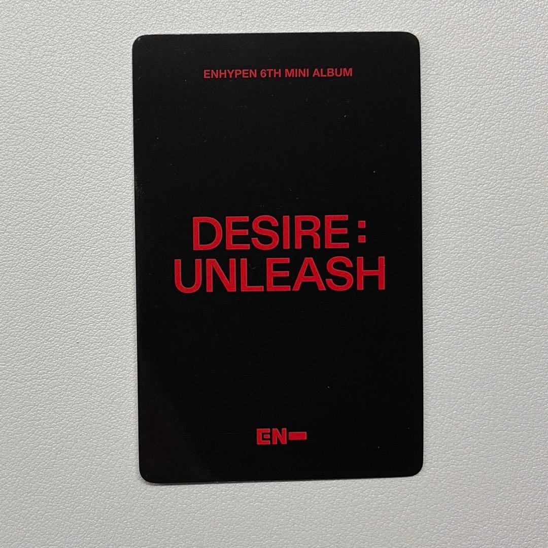 ENHYPEN ヒスン DESIRE yzy ラキドロ トレカ 中華