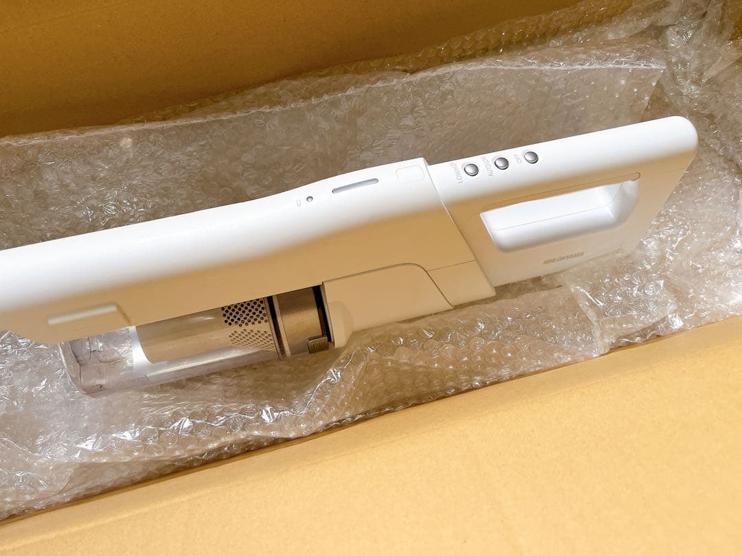 アイリスオーヤマ 充電式サイクロンスティッククリーナー SCD-210P-W