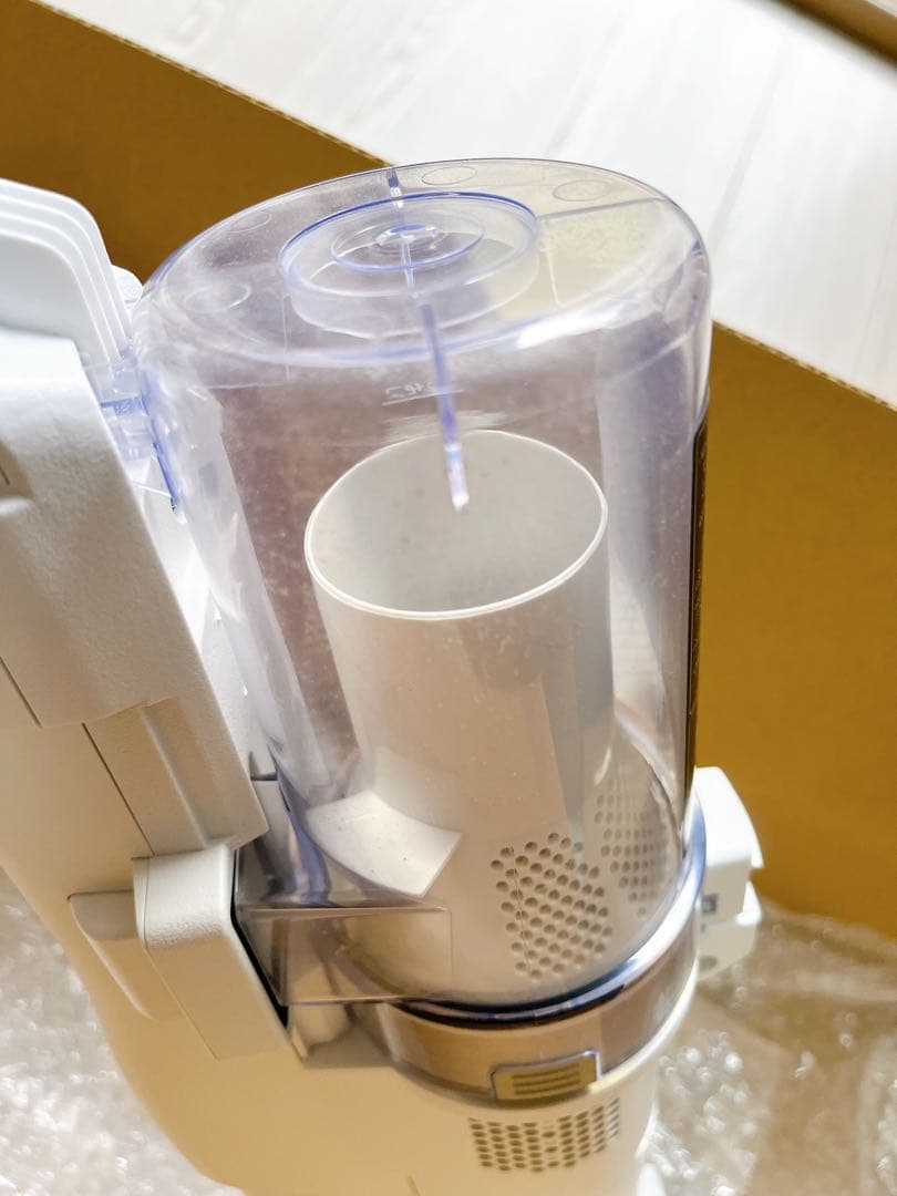 アイリスオーヤマ 充電式サイクロンスティッククリーナー SCD-210P-W