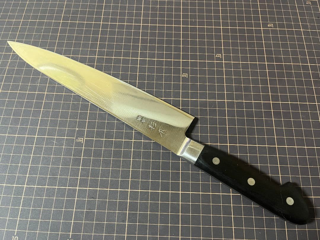 東京杉本 牛刀包丁 CM鋼 刃渡り24cm 包丁 手研済み