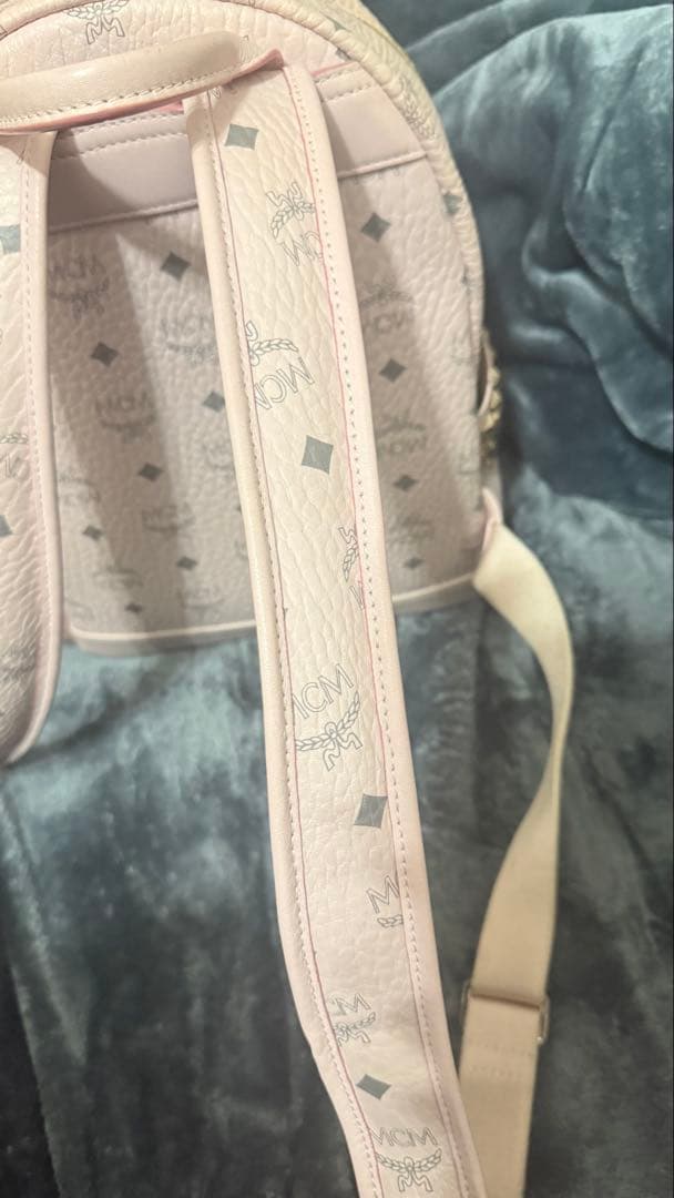 MCM 〈スターク〉 ヴィセトス バックパック パウダーピンク リュック