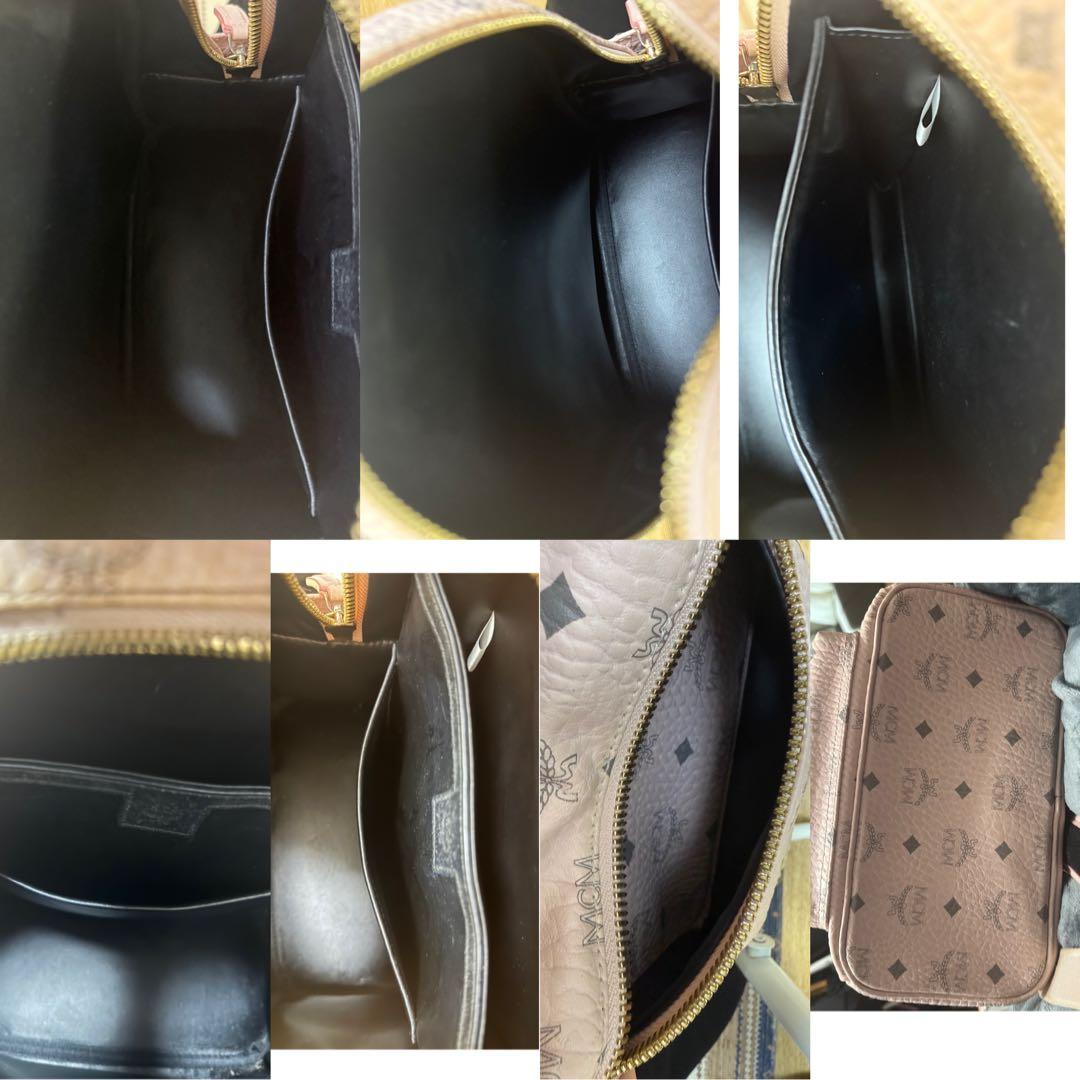 MCM 〈スターク〉 ヴィセトス バックパック パウダーピンク リュック