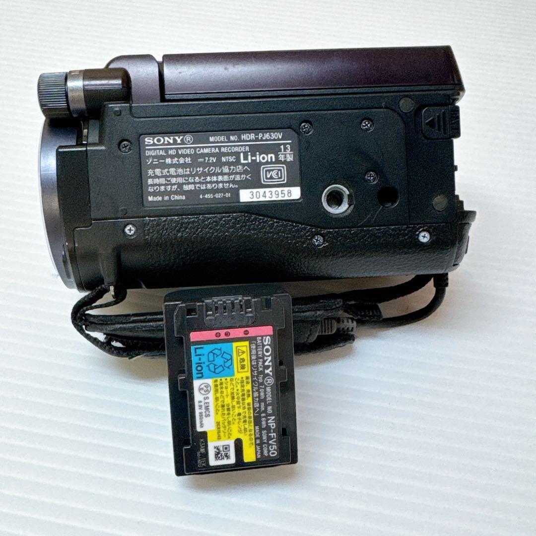 SONY Handycam HDR-PJ630V ビデオカメラ プロジェクター