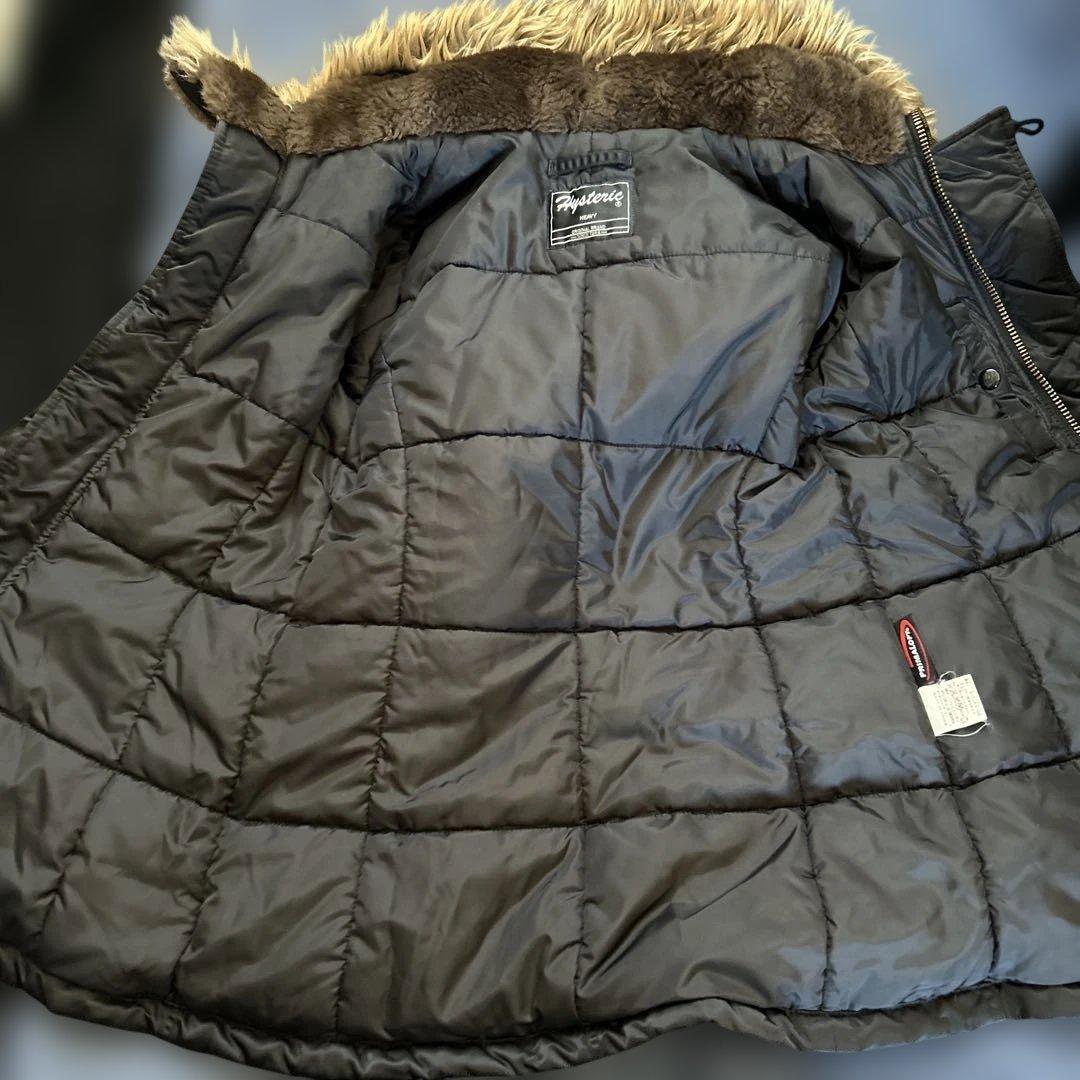 Hysteric ブラック ミリタリージャケット