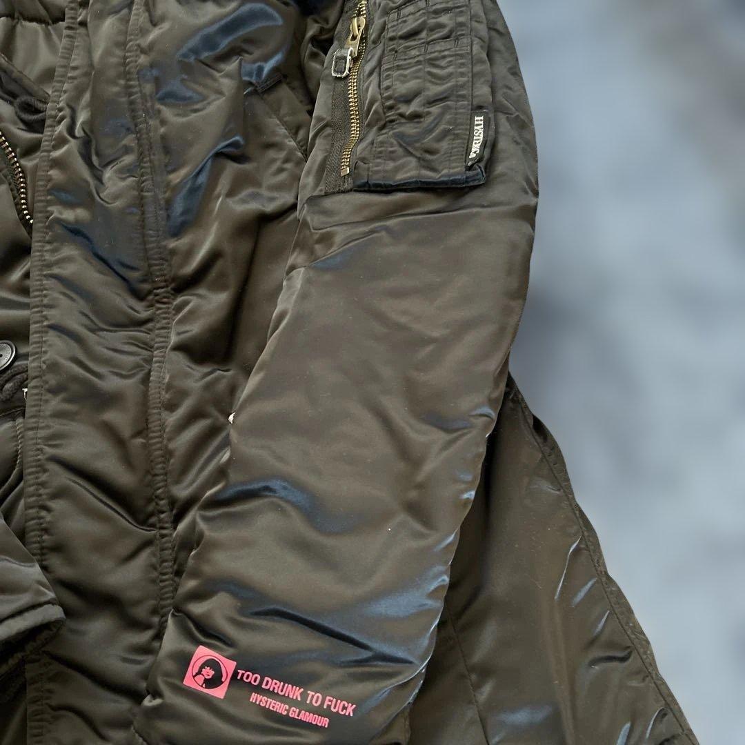 Hysteric ブラック ミリタリージャケット