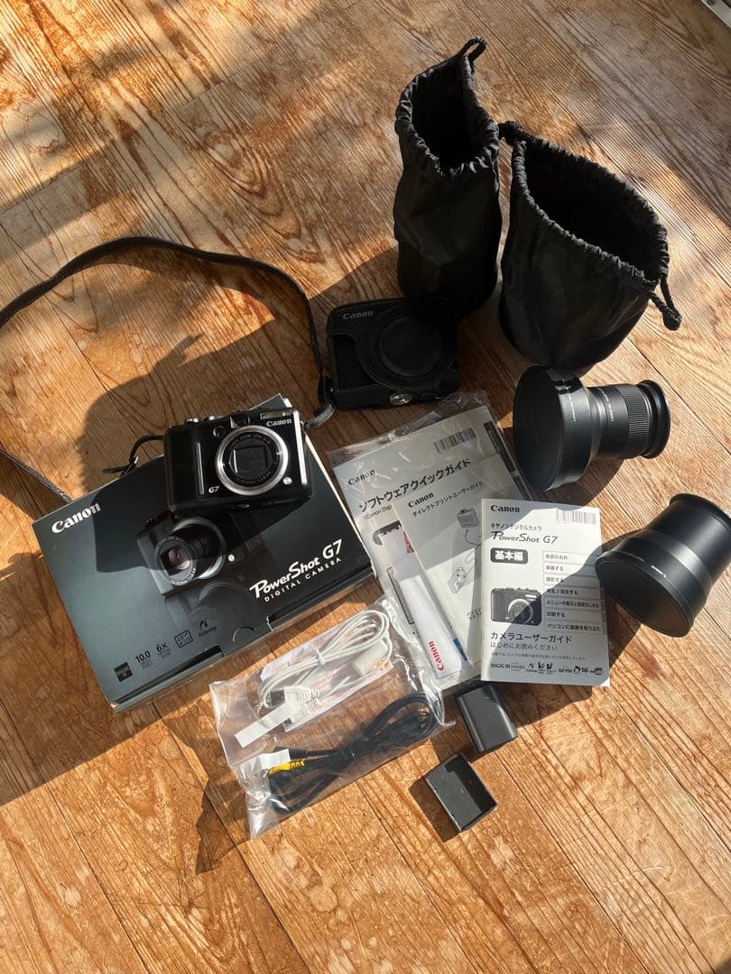 Canon PowerShot G7 コンパクトデジタルカメラ　付属品多数
