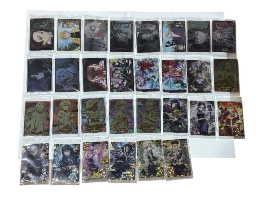 鬼滅の刃 ウエハース9 全30種　フルコンプ ウエハースカード　未開封