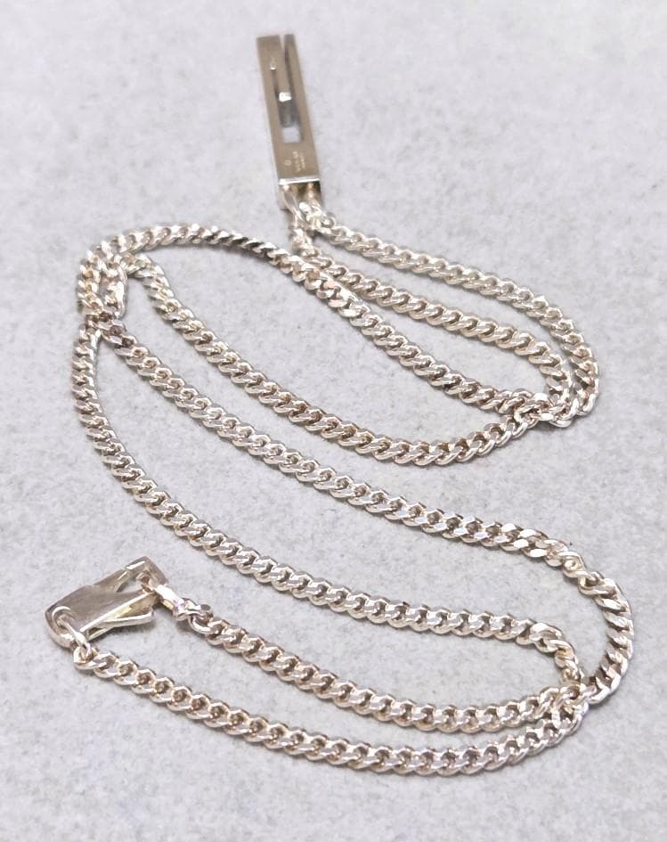 GUCCI グッチ Ag925 カットアウトG　ネックレス　箱付き　42435