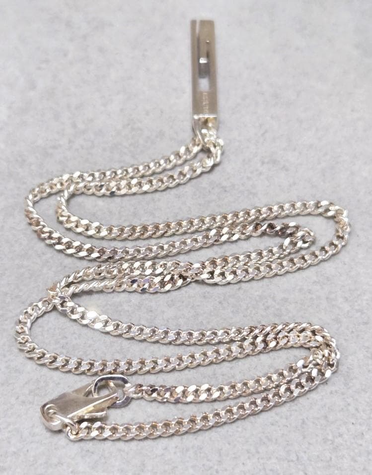 GUCCI グッチ Ag925 カットアウトG　ネックレス　箱付き　42435