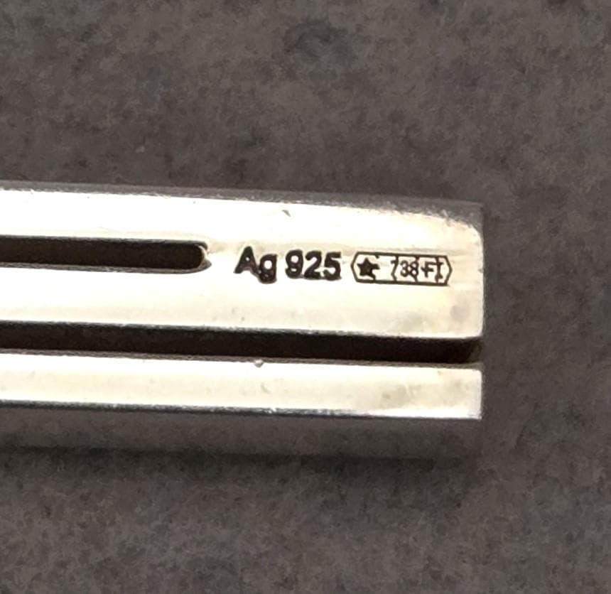 GUCCI グッチ Ag925 カットアウトG　ネックレス　箱付き　42435