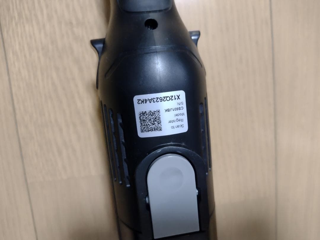 シャーク★コードレスクリーナー★CS601JBK★バッテリー新品と同等★1