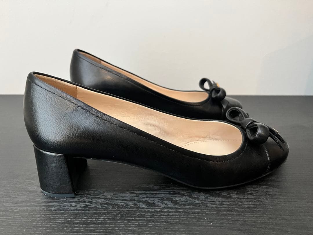 プラダ PRADA パンプス 5cmヒール ブラック