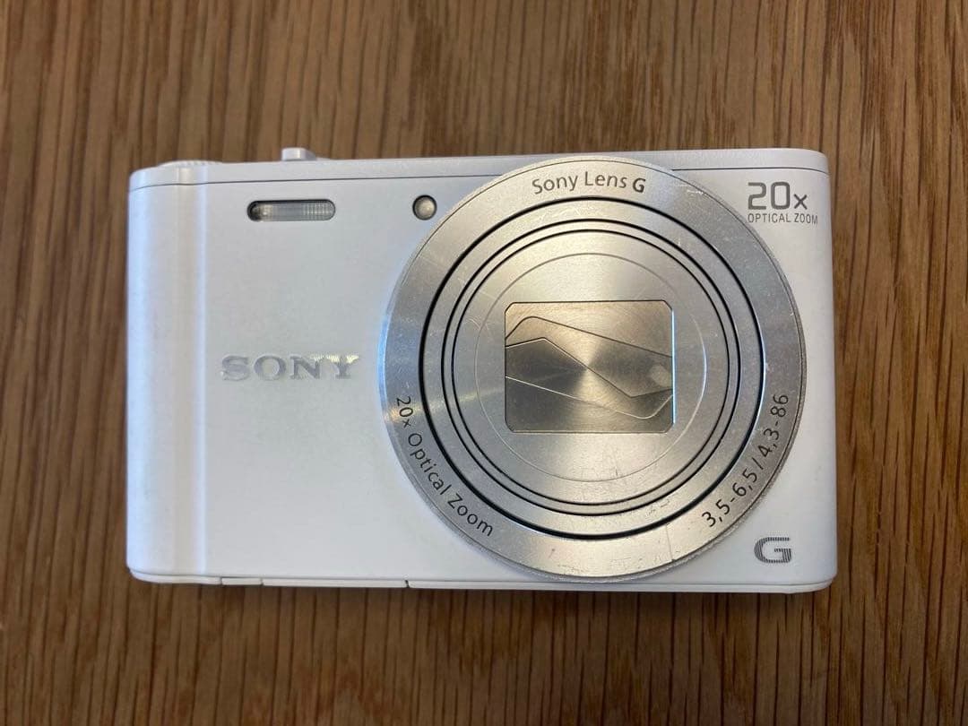 美品SD16GB付SONY Cyber-shot DSC-WX350 White