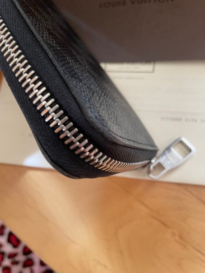 ルイヴィトン Louis Vuitton ダミエ 長財布 ブラック 2015年