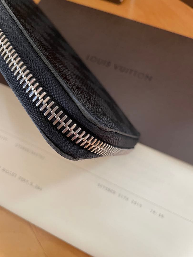 ルイヴィトン Louis Vuitton ダミエ 長財布 ブラック 2015年