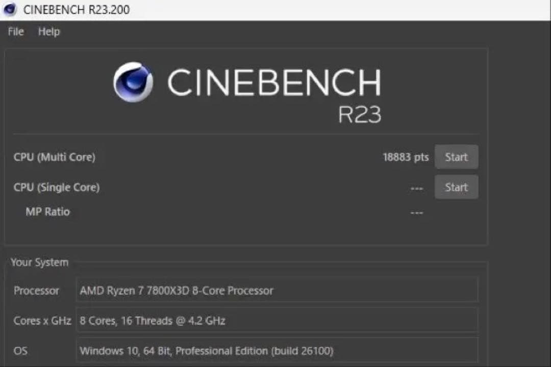 CPU Ryzen 7 7800X3D