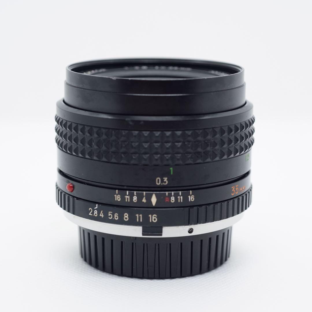 【美品】MINOLTA MC W.ROKKOR 35mm F/2.8