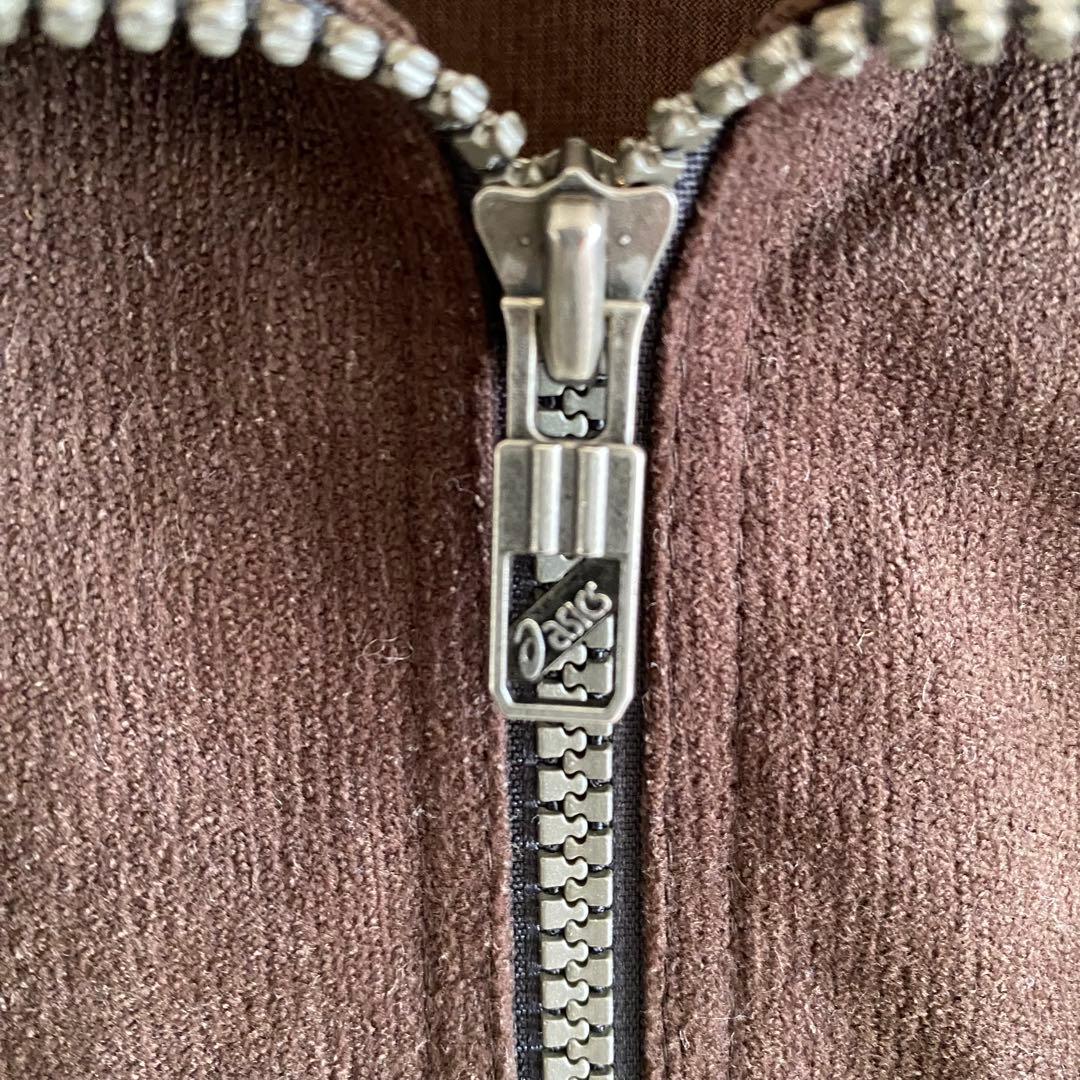 asics ジャケット ジャージ 上下 L スポーツウェア コーデュロイ 日本製