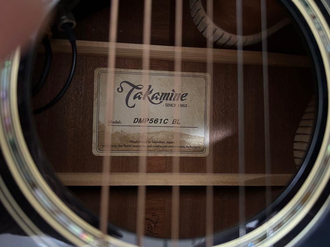 Takamine エレキアコースティックギターDMP561C BK