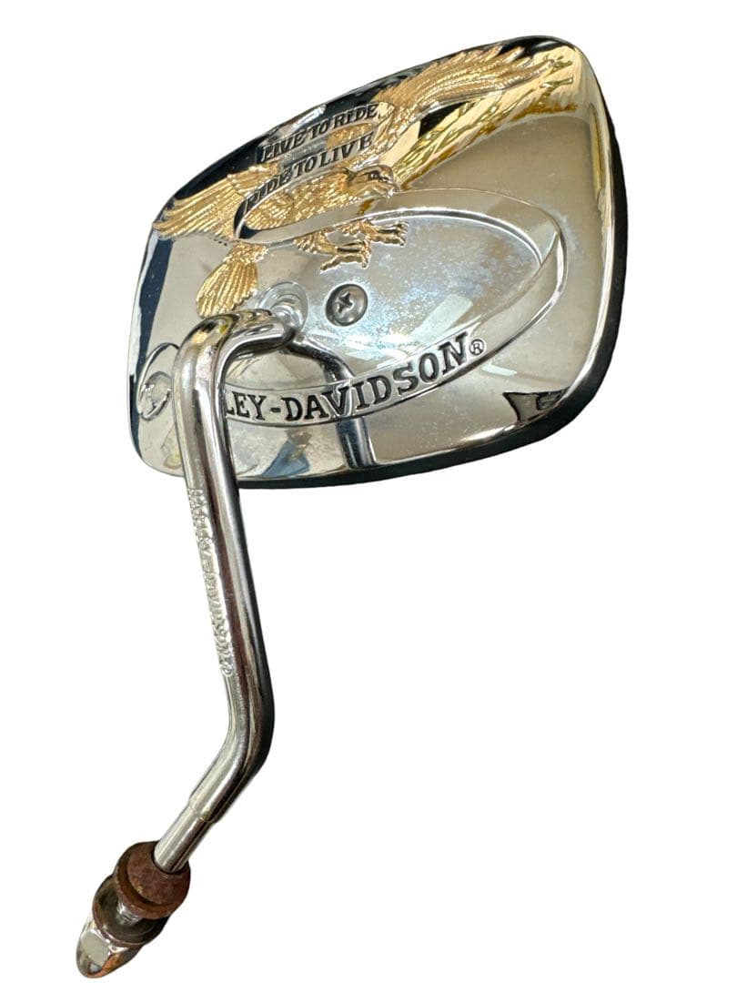 Harley-Davidson 右ミラー スクエア　イーグルデザイン