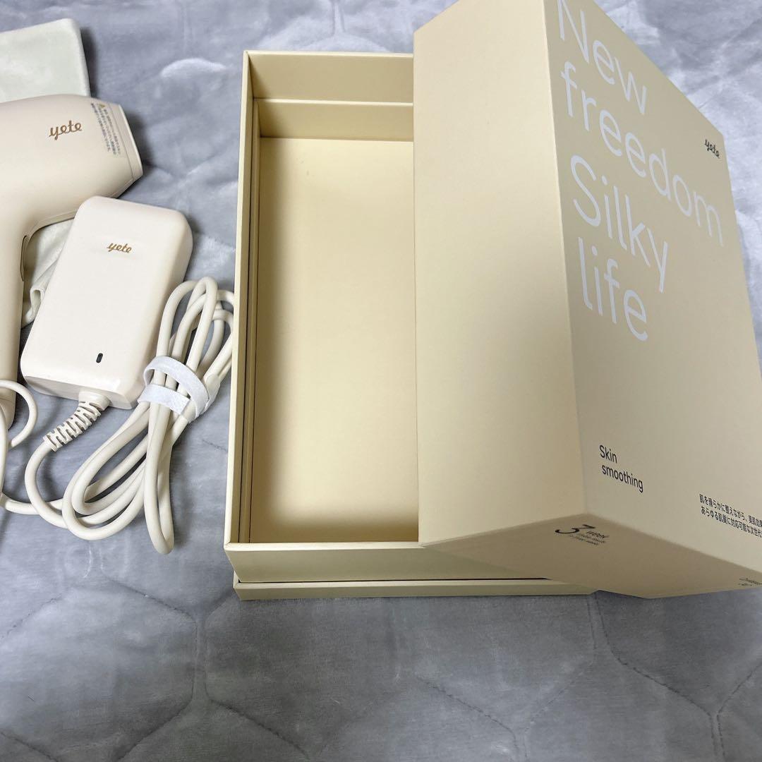 Yete家庭用 脱毛器 冷感 光脱毛器 IPL フラッシュ式 5段階調節 e