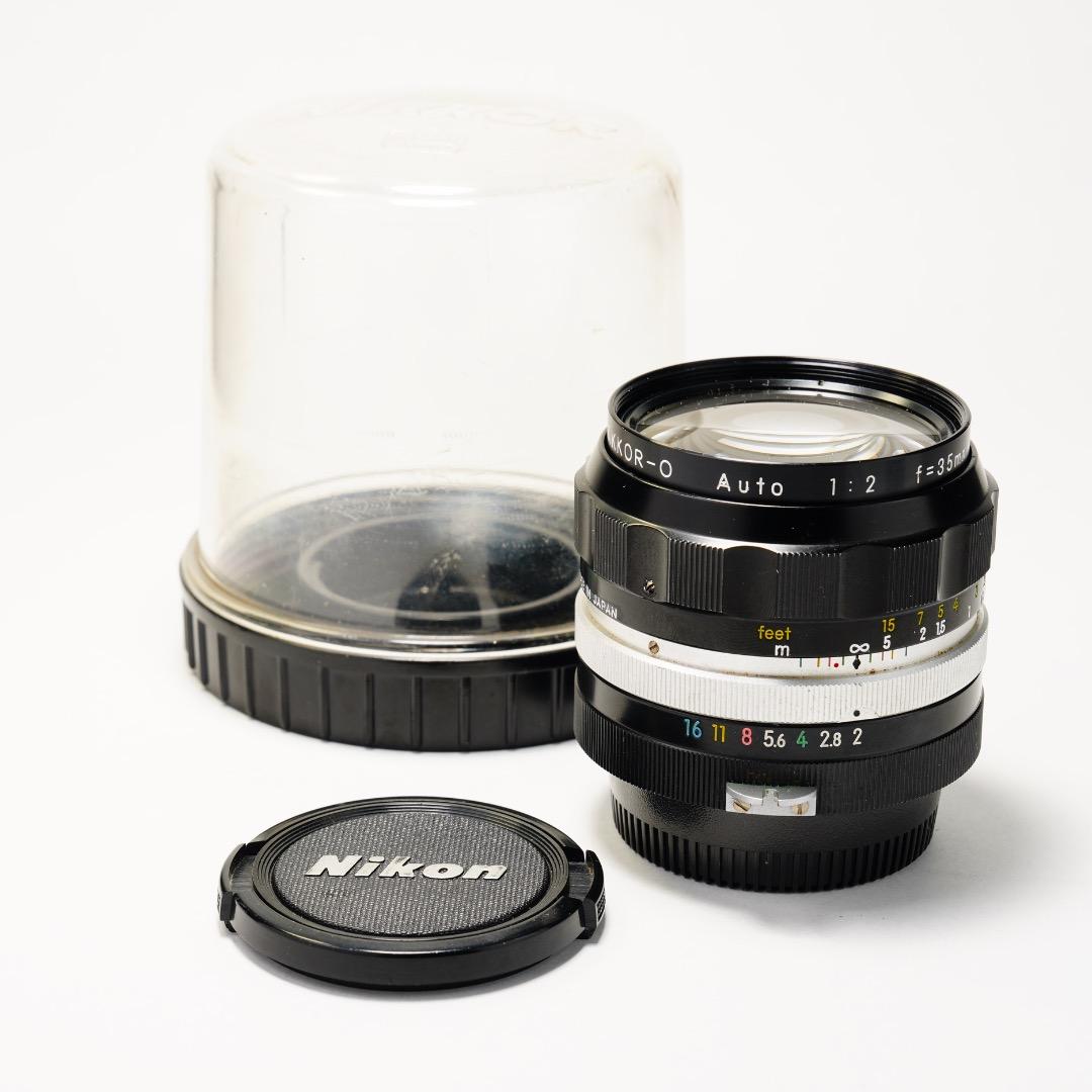 【極美品】動作◎ ニコン Nikkor-o Auto 35mm F2 839
