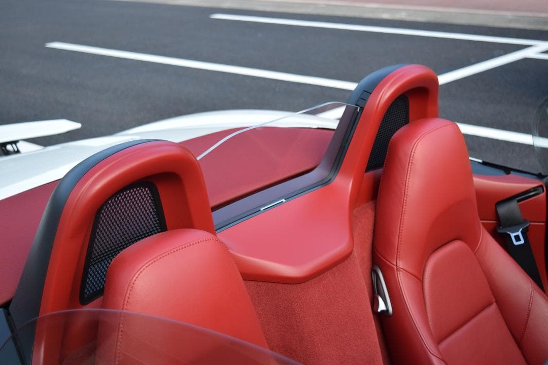 ウインドディフレクター (ポルシェ ボクスター)981/982 クリアタイプ