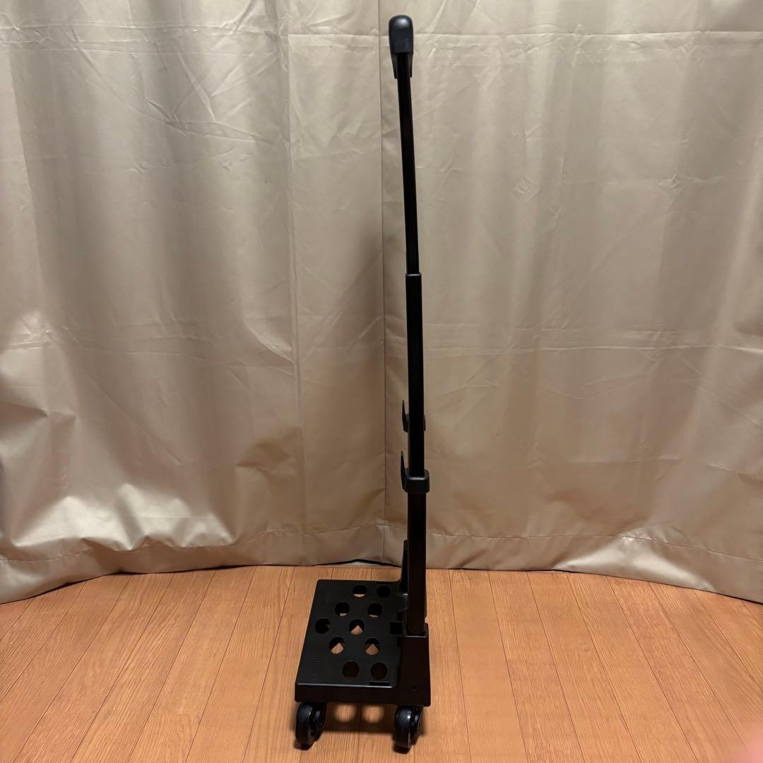 【極美品】SWANY キャリーバッグ モノグラムライン エナメル 4輪キャスター