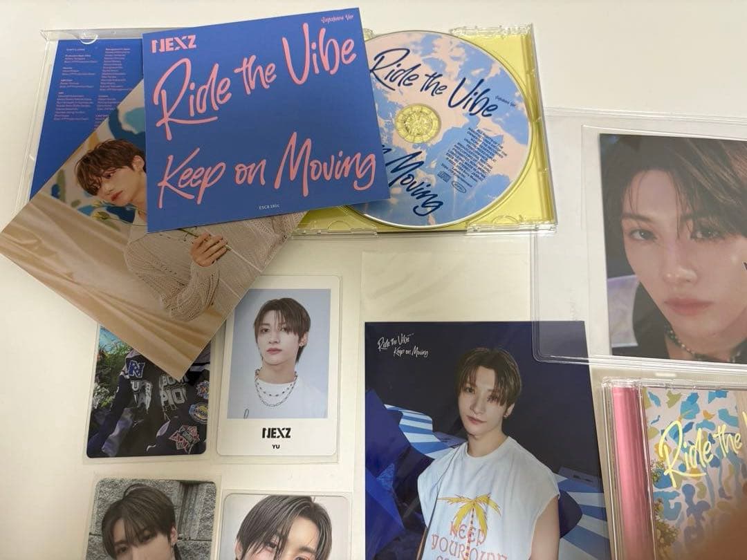 nexz ユウ　直筆サイン　トレカ　ラントレ　CD グッズ