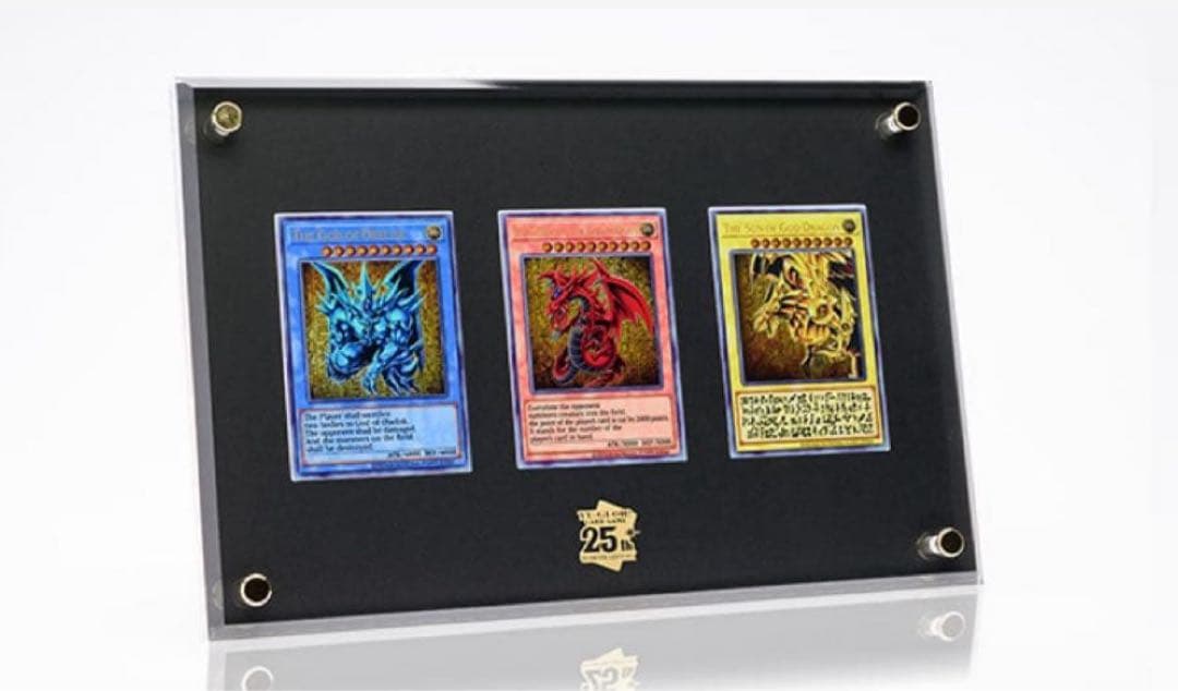 遊戯王　25th 三幻神　ステンレス　値下げ不可