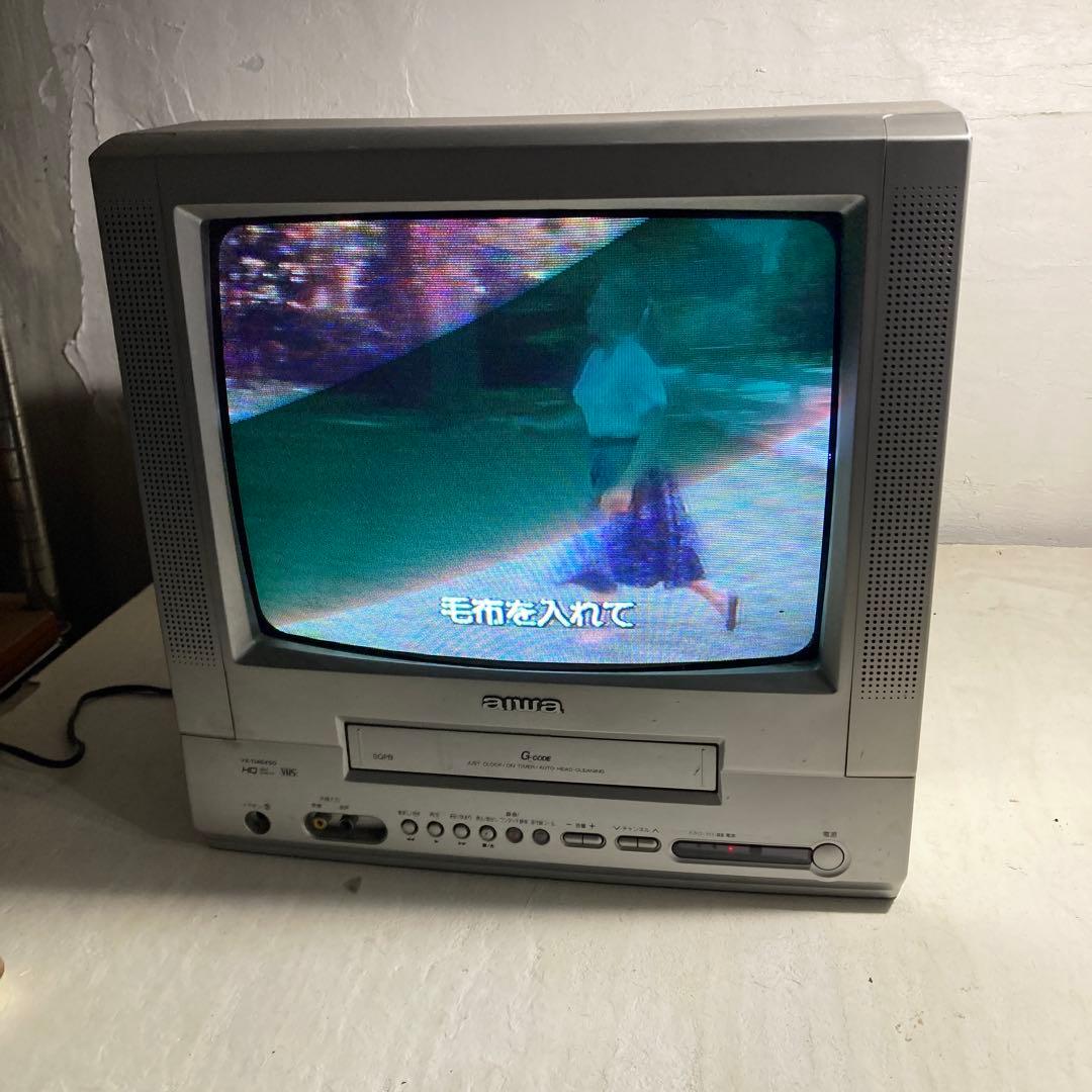 J*6様 aiwa VX-T14GX50 テレビデオ ブラウン管テレビ 14イン