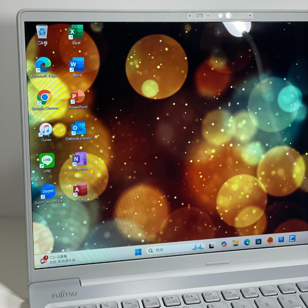 【美品】富士通 FMV LIFEBOOK Ryzen5 ノートPC 16GB