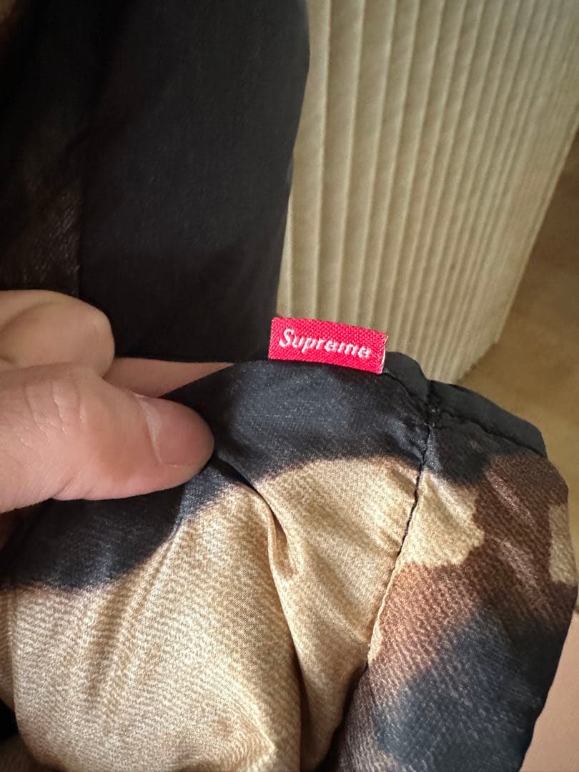 The North Face × Supreme 迷彩ダウンジャケット